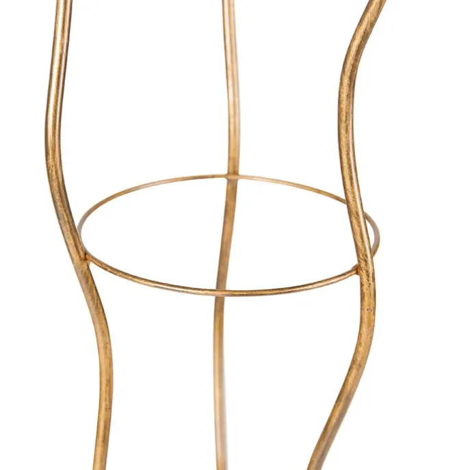 Vintage vloerlamp goud 182cm 3-lichts - Botanica