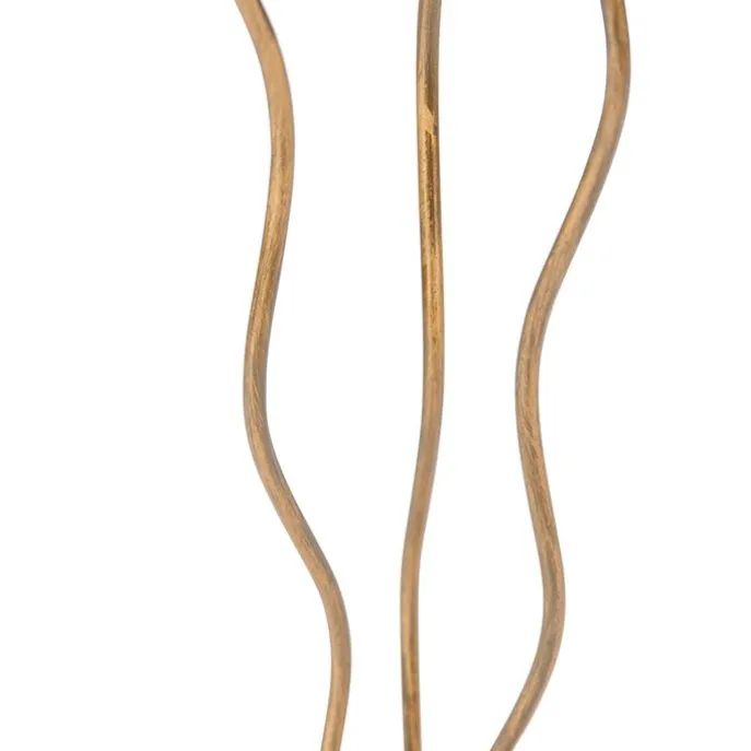 Vintage vloerlamp goud 182cm 3-lichts - Botanica