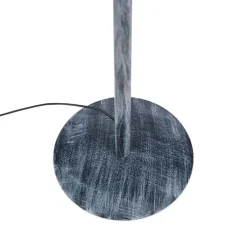 Vintage vloerlamp grijs zonder kap - Simplo