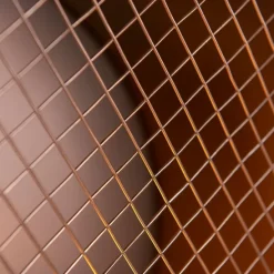 Vintage vloerlamp op bamboo driepoot groen met koper - Barrel