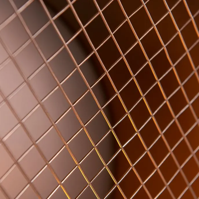 Vintage vloerlamp op bamboo driepoot groen met koper - Barrel