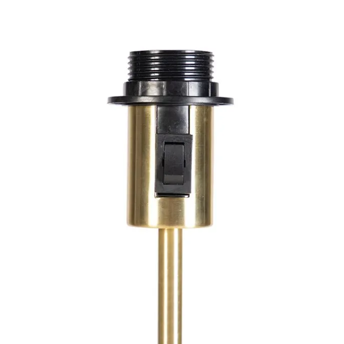 Vintage vloerlamp verstelbaar goud - Parte