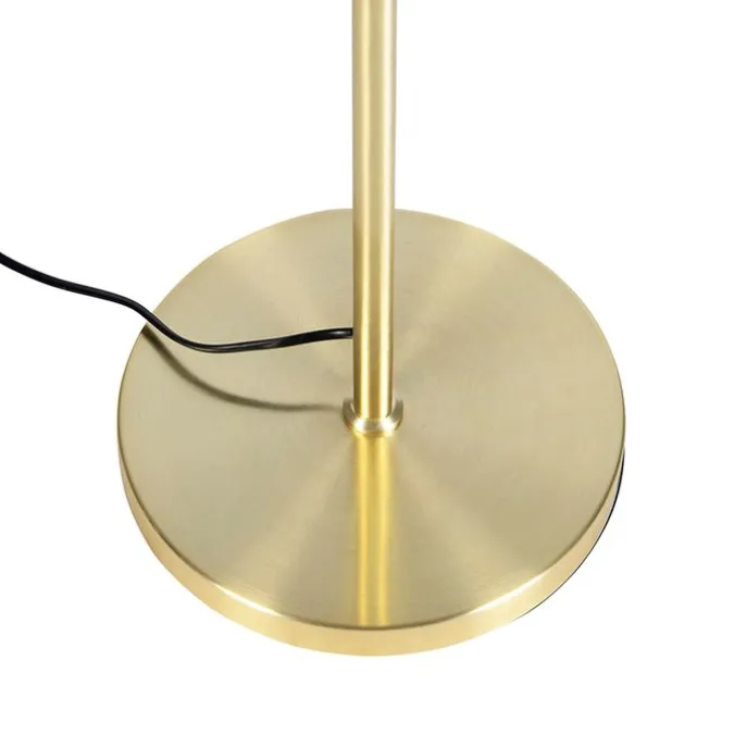 Vintage vloerlamp verstelbaar goud - Parte