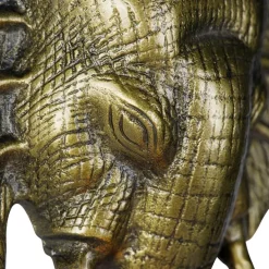 Vintage wandlamp goud - Animal Elefant