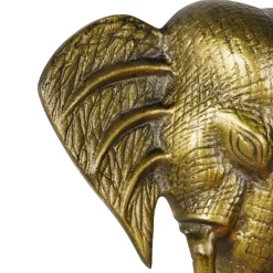 Vintage wandlamp goud - Animal Elefant