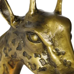 Vintage wandlamp messing - Animal Giraf