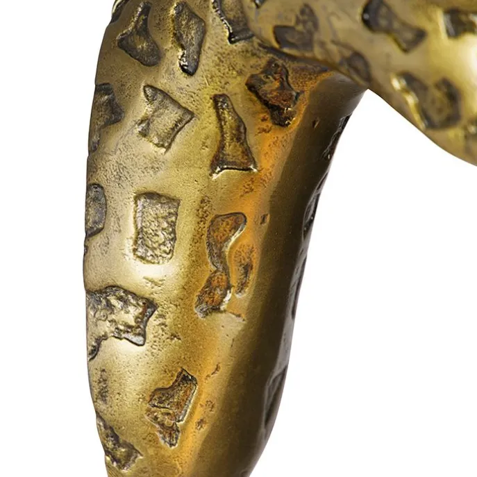 Vintage wandlamp messing - Animal Giraf