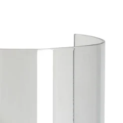 Vintage wandlamp zwart met smoke glas - Vidra