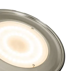 Vloerlamp brons incl. LED en dimmer met leeslamp - Kelso