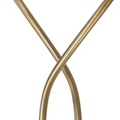 Vloerlamp brons incl. LED en dimmer met leeslamp - Empoli