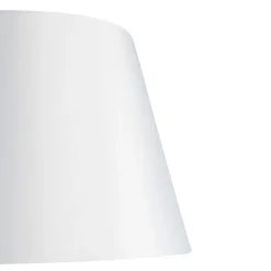 Vloerlamp brons met witte kap en verstelbare arm - Ladas Deluxe