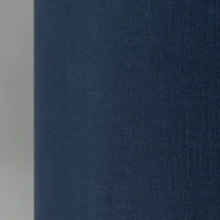 Vloerlamp messing met blauwe kap 50 cm - Kaso