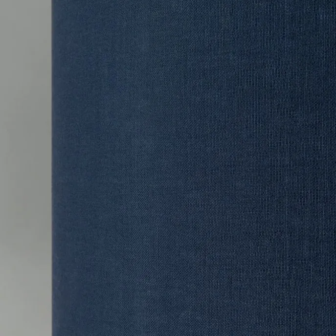 Vloerlamp messing met blauwe kap 50 cm - Kaso