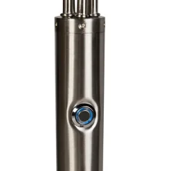 Vloerlamp staal incl. LED met touch dimmer - Sixties Trento