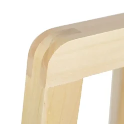 Vloerlamp tripod hout zonder kap - Puros