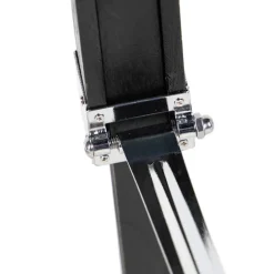 Vloerlamp Tripod zwart met kap 45cm linnen wit