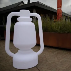 Vloerlamp wit 110 cm IP44- Storm Extra Large