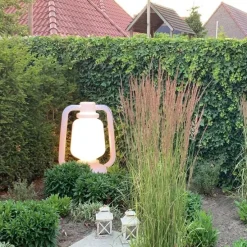 Vloerlamp wit 110 cm IP44- Storm Extra Large