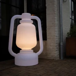 Vloerlamp wit 110 cm IP44- Storm Extra Large