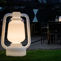 Vloerlamp wit 110 cm IP44- Storm Extra Large