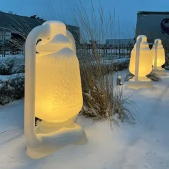 Vloerlamp wit 110 cm IP44- Storm Extra Large