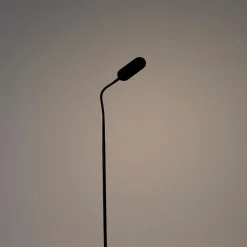 Vloerlamp zwart incl. LED 5-staps dimbaar in kelvin - Botot