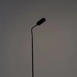 Vloerlamp zwart incl. LED 5-staps dimbaar in kelvin - Botot