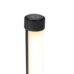 Vloerlamp zwart incl. LED met touch dimmer 3-staps dimbaar - Line-up