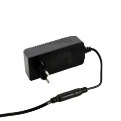 Vloerlamp zwart incl. LED en dimmer met leeslamp - Fez