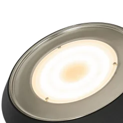 Vloerlamp zwart incl. LED en dimmer met leeslamp - Fez