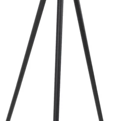 Vloerlamp zwart met goud 42 cm verstelbaar tripod - Magnax