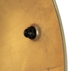 Vloerlamp zwart met goud 42 cm verstelbaar tripod - Magnax