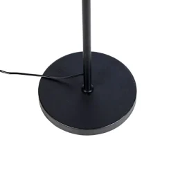 Vloerlamp zwart met Granny Frame 35 cm verstelbaar - Parte