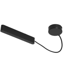 Voeding rail zwart 100W met montageplaat 1-fase - Magnetic