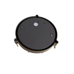 Wand- en plafondlamp goud/messing rond IP44 - Noutica