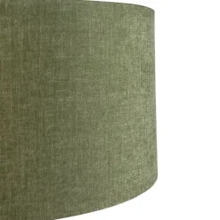 Wandbooglamp staal met kap groen 35/35/20 verstelbaar