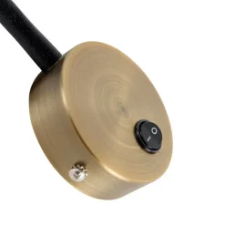 Wandlamp brons met flexarm - Karin flex