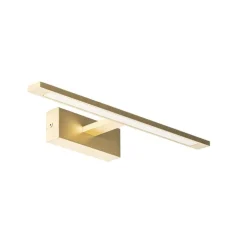 Wandlamp messing 41,5 cm incl. LED IP44 - Jerre