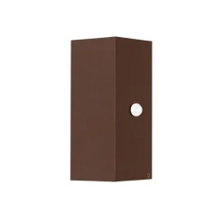 Wandlamp roestbruin 2-lichts AR70 IP44 met bewegingssensor - Baleno