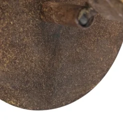 Wandlamp roestbruin verstelbaar met schakelaar - Kreta