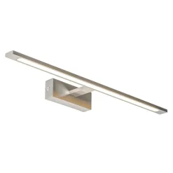 Wandlamp staal 62 cm incl. LED IP44 - Jerre