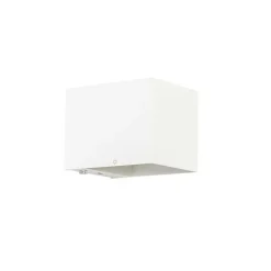 Wandlamp wit incl. LED en touch dimmer oplaadbaar - Joris