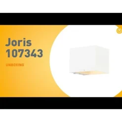 Wandlamp wit incl. LED en touch dimmer oplaadbaar - Joris