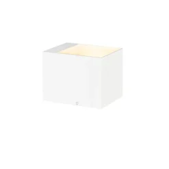 Wandlamp wit incl. LED en touch dimmer oplaadbaar - Joris