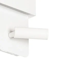 Wandlamp wit incl. LED met USB en leeslamp met schakelaar - Robin