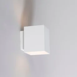 Wandlamp wit vierkant - Sola