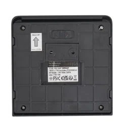 Wandlamp zwart incl. LED IP54 met bewegingssensor solar - Border