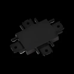 X-Koppelstuk rail zwart 1-fase - Magnetic