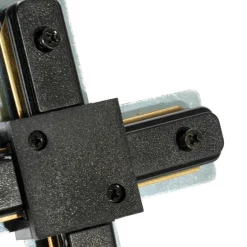 X-Koppelstuk voor 1-fase rail zwart - Iconic