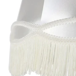 Zijden lampenkap creme 45/30/44 - Granny
